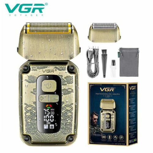 ماشین اصلاح و شیور غلتکی وی جی آر مدل V-337 با طراحی سلطنتی